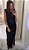 Vestido Longo Tricot Lírio Preto - Imagem 1