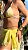 Pareô Curta Amarelo - Imagem 1
