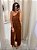 Vestido Santorini Marrom - Imagem 1