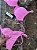 Meia Taça Rosa Chiclete Calcinha Lacinho - Imagem 2