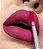 Batom Líquido 12H Fúcsia, Lip Glitter Pink Glass e Lip Scrub Esfoliante Labial Dailus - Imagem 4