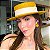 Chapéu Grécia Colors Amarelo - Imagem 1