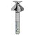 Fresa para dobrar MDF haste 6mm - Imagem 1
