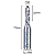 Fresa TCT 2 cortes Up & Down metal duro - Imagem 8