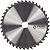 Disco de Serra Starrett Alternado E/D 40 dentes 254mm p/ madeira - Imagem 3