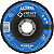Disco flap cônico Azzurra 115mm furo 22mm (7/8") grão 40 - Imagem 1
