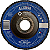 Disco flap cônico Azzurra 115mm furo 22mm (7/8") grão 40 - Imagem 2