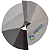 Fresa para vincar ACM 90° haste 6mm 2 cortes ponta metal duro - Imagem 3