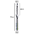 Fresa 1 corte helicoidal Down Cut metal duro - Imagem 10