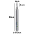 Fresa 2 cortes retos com haste de 3.175mm e corte 1 - 2mm - Imagem 5