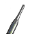 Fresa 2 cortes retos com haste de 3.175mm e corte 1 - 2mm - Imagem 2