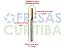 Fresa raiada com haste de 3,175mm metal duro revestida com titânio - Imagem 4