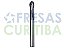 Fresa Ball Nose com haste de 4mm HRC45 revestida com TiAlN - Imagem 1