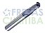 Fresa Ball Nose com haste de 6mm HRC45 revestida com TiAlN - Imagem 4