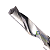 Fresa 1 corte helicoidal liso metal duro - Imagem 3