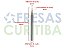 Fresa 2 cortes helicoidais HRC55 corte 1mm revestida com AICrN - Imagem 3