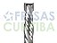 Fresa 2 cortes helicoidais Up & Down metal duro - Imagem 2