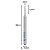 Fresa 1 corte helicoidal Down Cut haste 3,175mm corte 1-2mm metal duro - Imagem 7