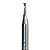 Fresa 1 corte helicoidal liso corte 1-2mm metal duro - Imagem 3