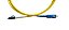 CORDÃO ÓPTICO SIMPLEX LC UPC x SC UPC 2.0MM x 1,5M MONOMODO - Imagem 1