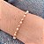 Pulseira Bolinhas e Perolas - Banho de Ouro 18k - Imagem 1