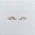 Brinco Bigode 1cm - Prata 925 - Imagem 1