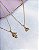 Colar Menino Bone 45cm - Banho de Ouro 18k - Imagem 1