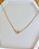 Colar Cabeça Menina 45cm - Banho de Ouro 18k - Imagem 2