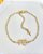 Pulseira Elo Cartier Fé 20cm - Banho de Ouro 18k - Imagem 1