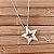 Colar Estrela Vazada 1,5cm 45cm - Prata 925 - Imagem 2