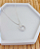 Colar Coração Vazado Borda Cravejada Veneziana 45cm - Prata 925 - Imagem 2