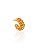 Piercing Fake Grosso com Fileira Alto Relevo - Banho Ouro 18k - Imagem 1