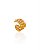 Piercing Fake Grosso com Fileira de Bolinhas - Banho Ouro 18k - Imagem 1