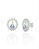 Brinco Nossa Senhora Cravejada 1,4cm - Prata 925 - Imagem 1