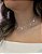 Colar Chocker 9 Zircônias 40cm - Prata 925 - Imagem 1