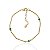 Pulseira Olho Grego com Entremeios - Banho Ouro 18k - Imagem 1