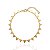Pulseira Triângulos Lisos - Banho Ouro 18k - Imagem 1