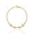 Pulseira 4 Estrelas com Pérolas - Banho Ouro 18k - Imagem 1