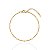 Pulseira Medalhinhas de Cruz - Banho Ouro 18k - Imagem 1