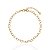 Pulseira Elo Coração - Banho Ouro 18k - Imagem 1