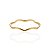Bracelete Ondulado Liso Click - Banho Ouro 18k - Imagem 1