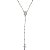 Colar Terço Veneziana 45cm - Prata 925 - Imagem 1