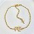 Pulseira Elo Cartier Fé 20cm - Banho de Ouro 18k - Imagem 1