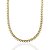 Colar Choker Escamas Lisas 40cm - Banho de Ouro 18k - Imagem 1
