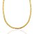 Colar Choker Fita 40cm - Banho de Ouro 18k - Imagem 1