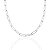 Colar Elo Longo Cartier 40cm - Prata 925 - Imagem 1