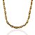 Colar Chocker Singapura 6mm 38cm - Banho de Ouro 18k - Imagem 1