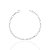 Pulseira Elo Português 3x1 18cm - Prata 925 - Imagem 1