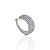 Piercing Fake 3 Fileiras de Zircônia - Prata 925 - Imagem 1