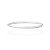 Bracelete Fio Meia Cana 4mm - Prata 925 - Imagem 1